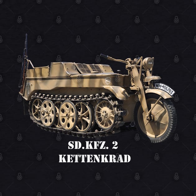 Sd.Kfz. 2 Kettenkrad half-track motorcycle by Toadman's Tank Pictures Shop